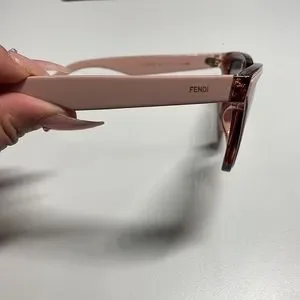 Pink Fendi Sunglasses. Unused and includes case and cleaning cloth Fendi | Accessories | Pink Fendi Sunglasses Unused And  main image 2